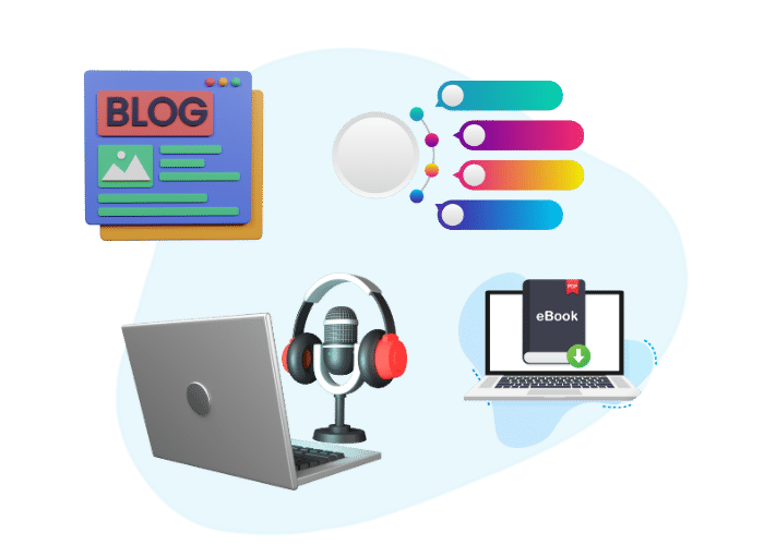 Marketing de contenidos 4 ¿Cuáles son los tipos de marketing de contenidos?