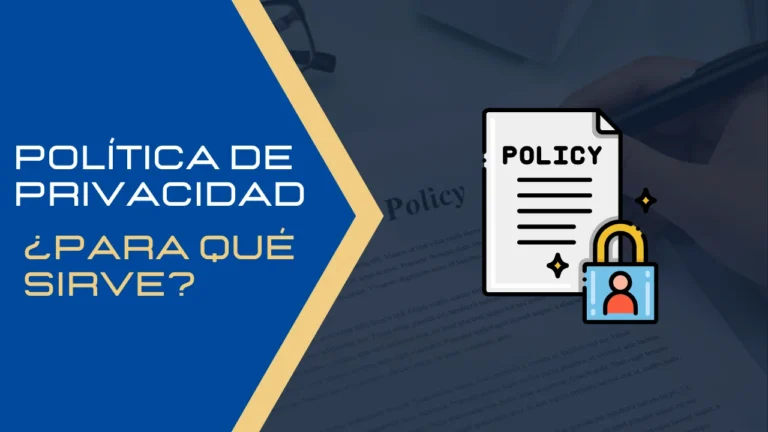 Política de privacidad ¿Para qué sirve? 2023 1 Política de privacidad ¿Para qué sirve?